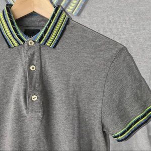 ZARA Tribal Pattern Polo Top.